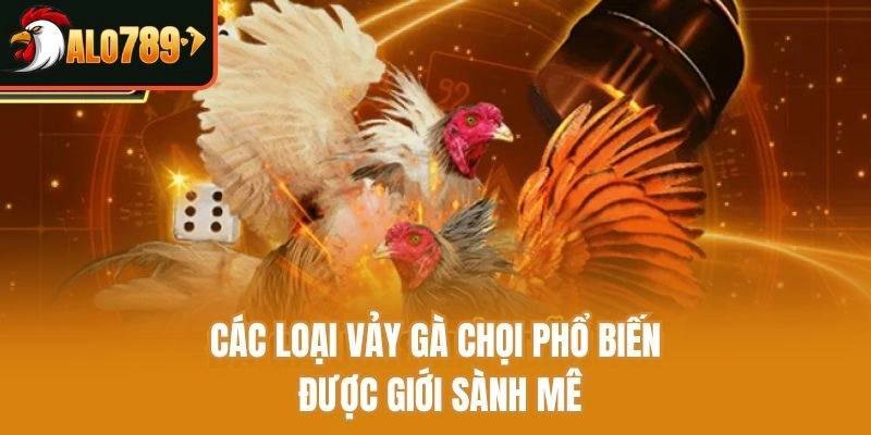 Các loại vảy gà chọi phổ biến được giới sành mê